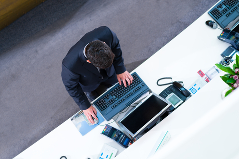 front desk clerk