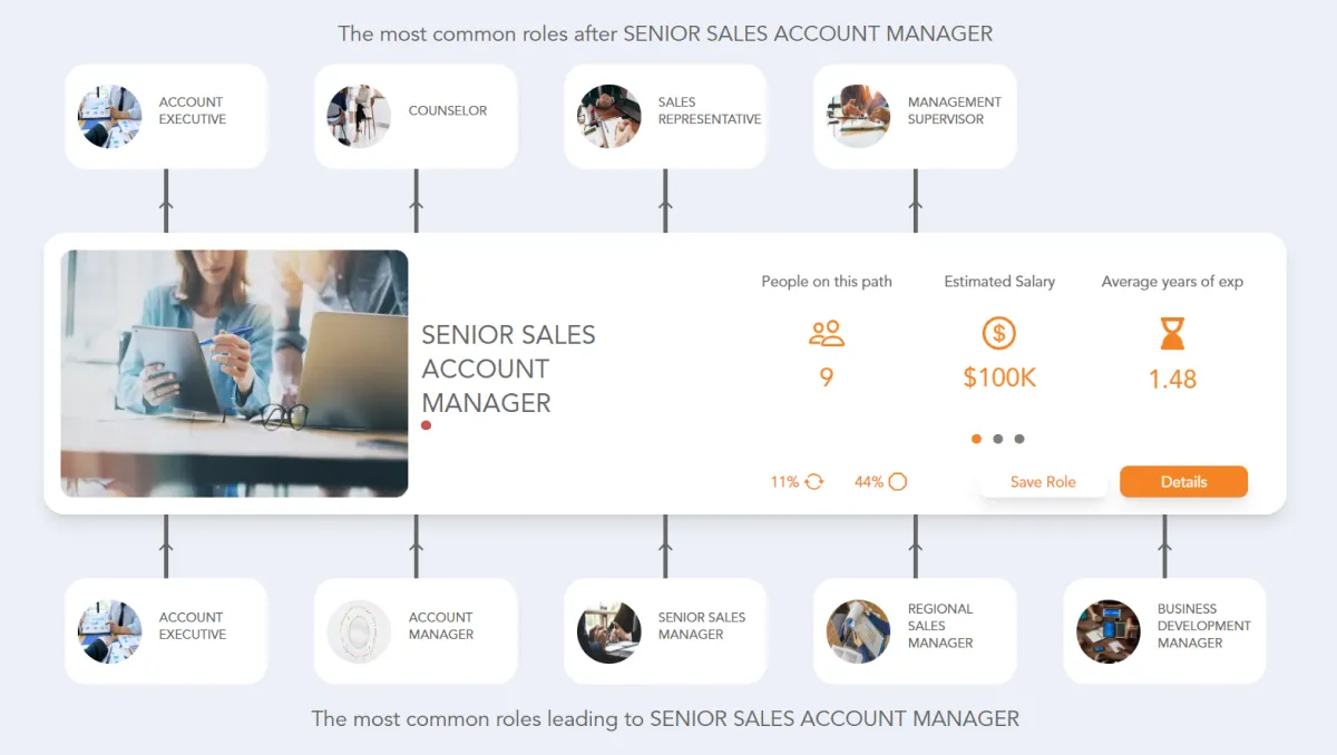 Senior Sales Account Manager Career Path | Jobtrees